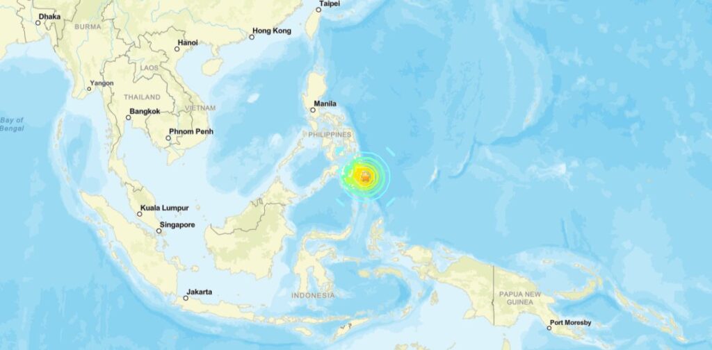 terremoto filippine oggi