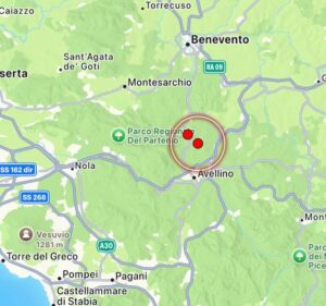 terremoto grottolella campania