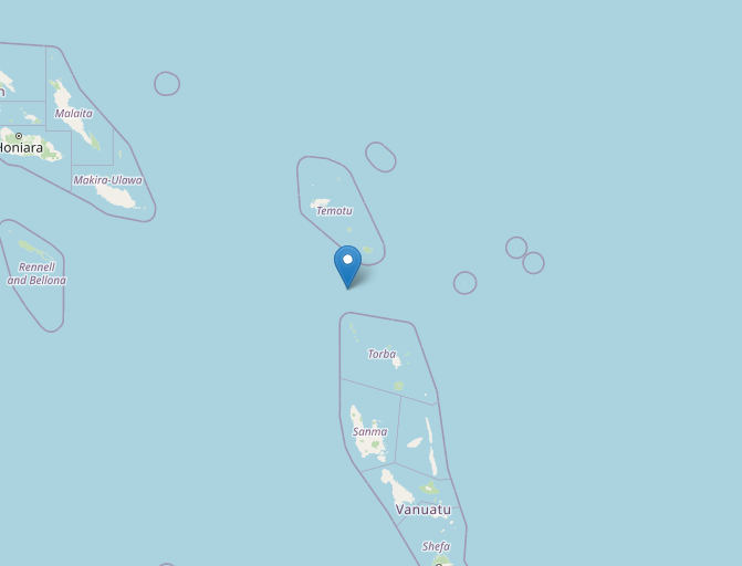 terremoto isole salomone vanuatu pacifico