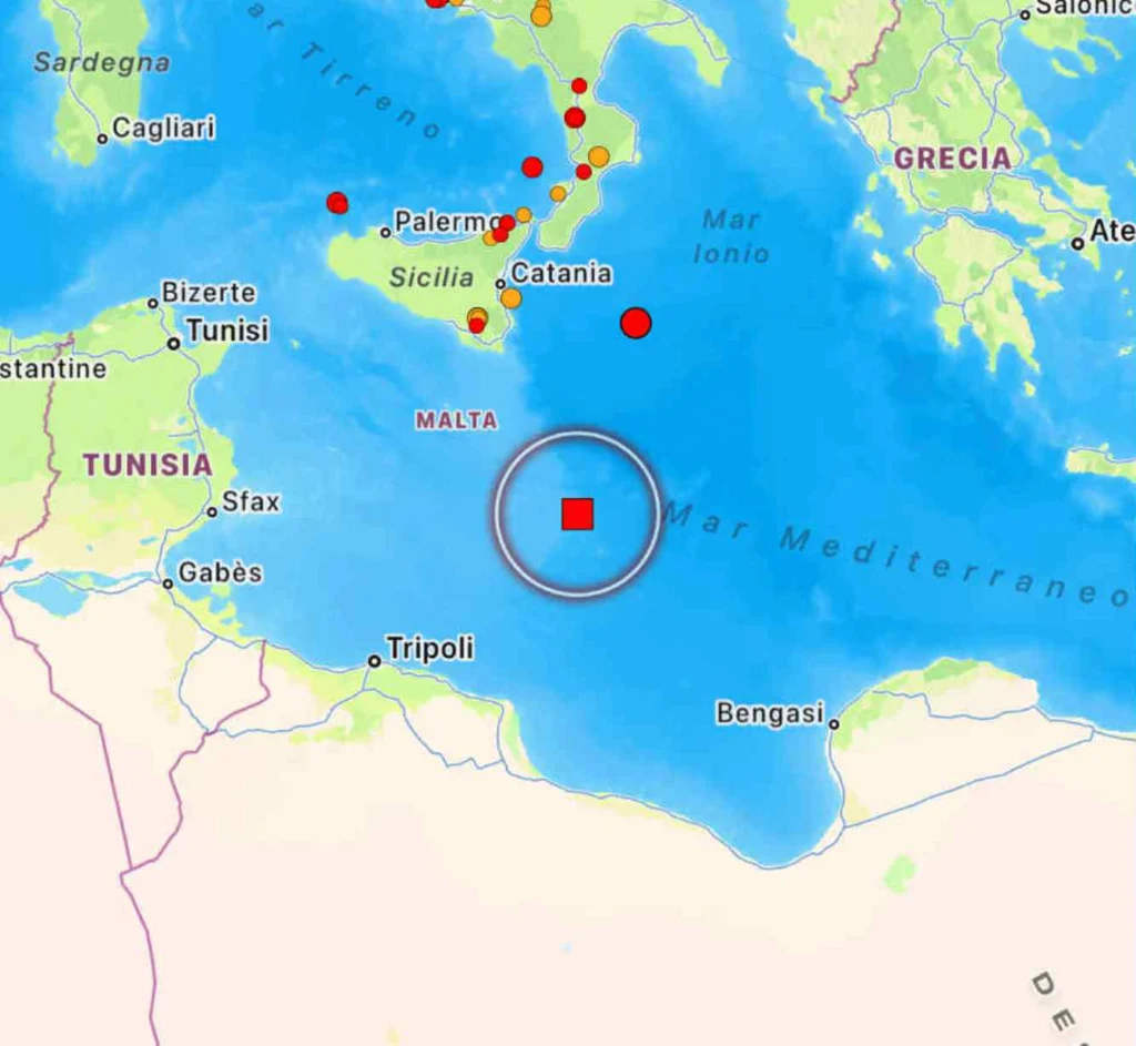 terremoto malta