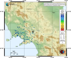 terremoto montefredane campania