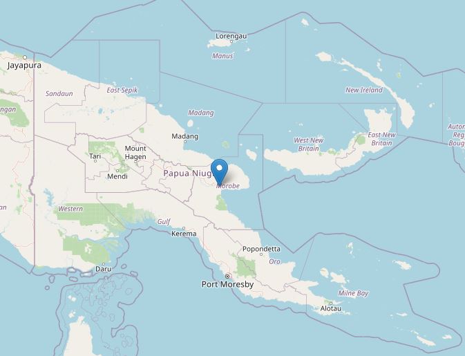 terremoto papua nuova guinea