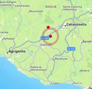 terremoto serradifalco sicilia