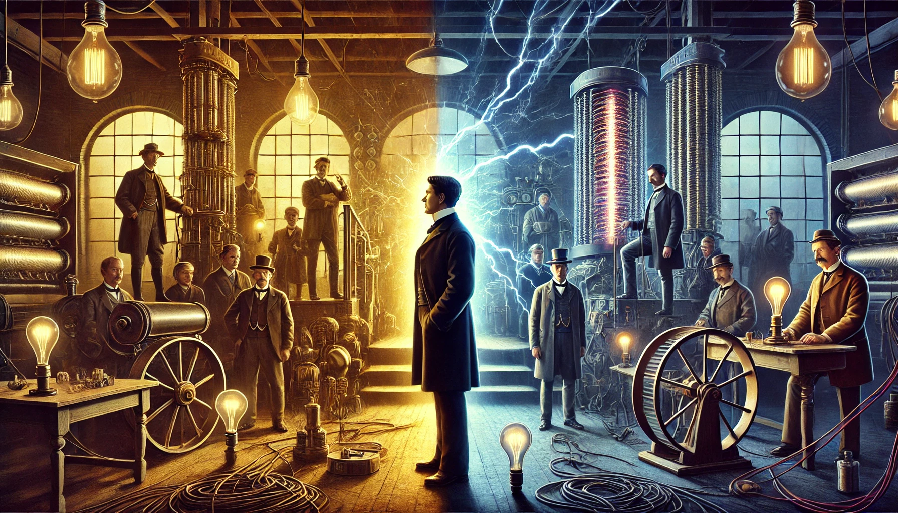 tesla edison