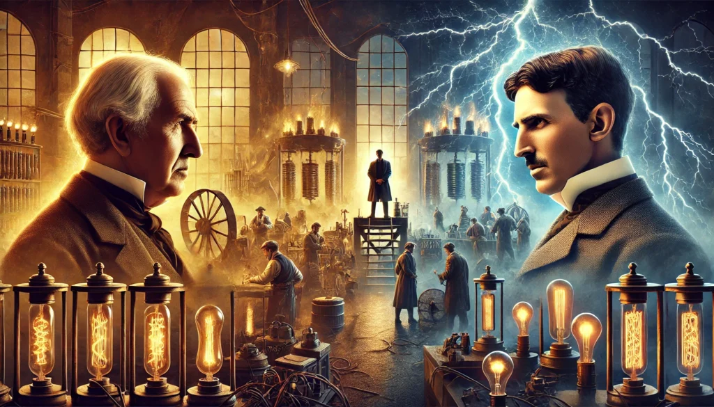 tesla edison