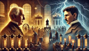 tesla edison
