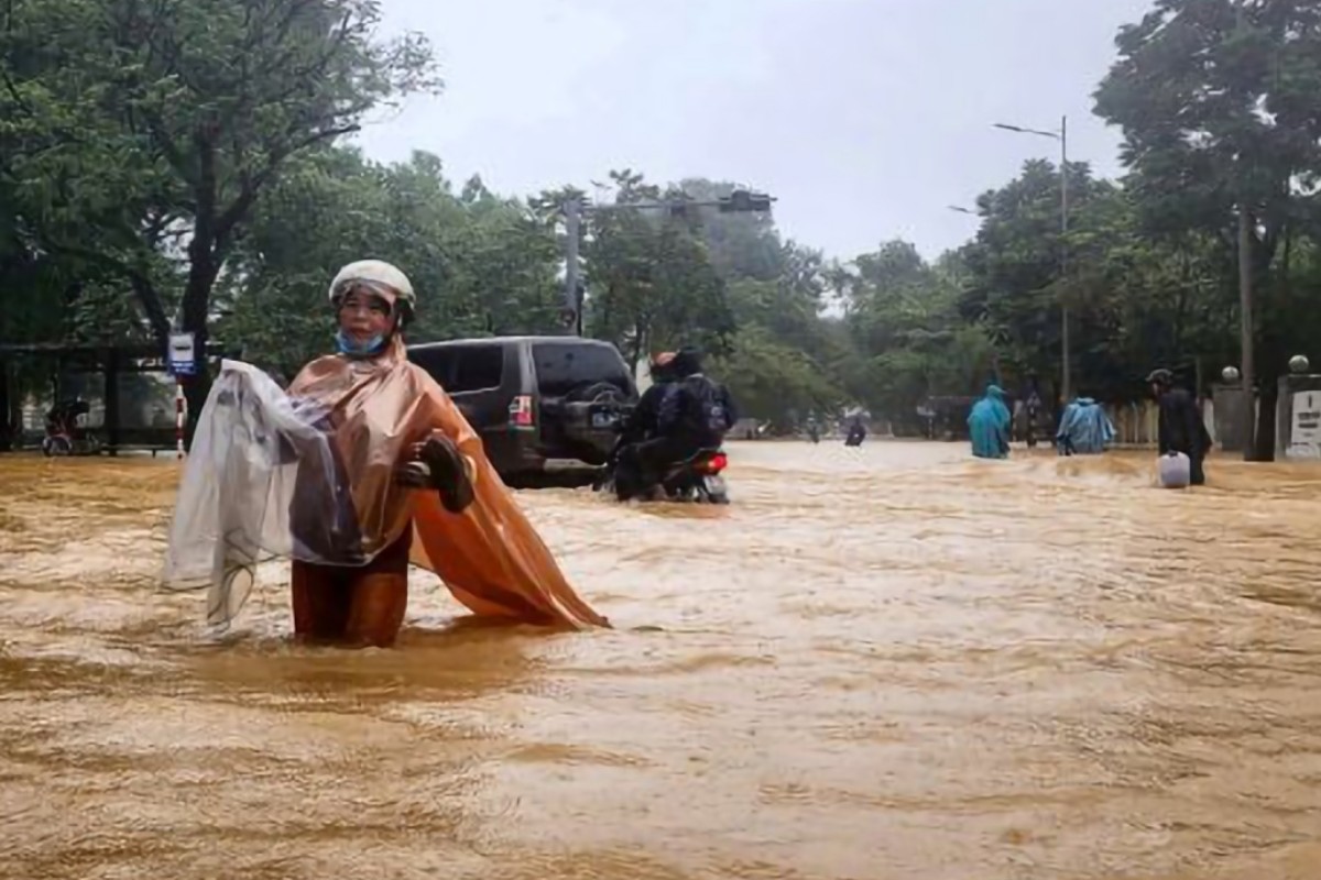 Meteo, pioggia record in Vietnam: sfiorato il primato assoluto dei 1.825 mm dell’Isola di Réunion