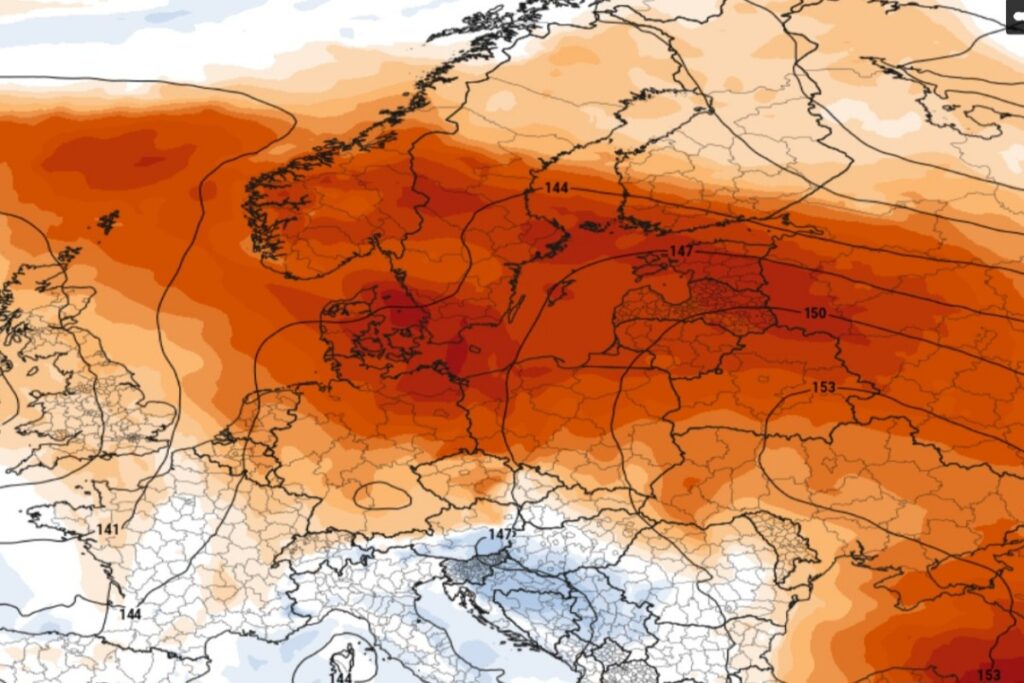 Anomalie termiche Finlandia