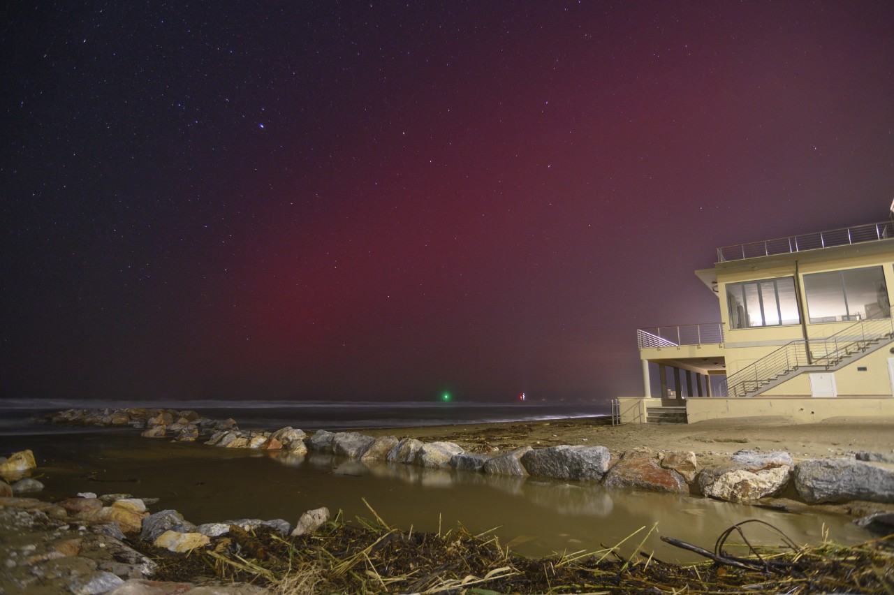 Aurora Boreale Italia 