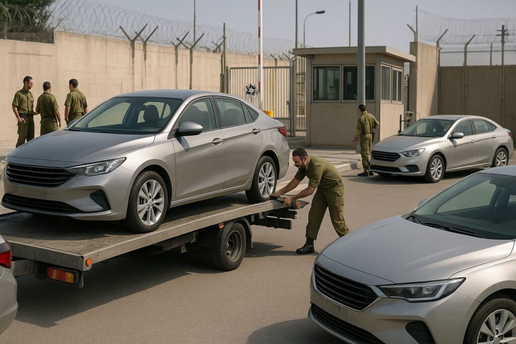 Auto cinesi Israele