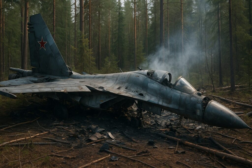 Caccia incidente aereo
