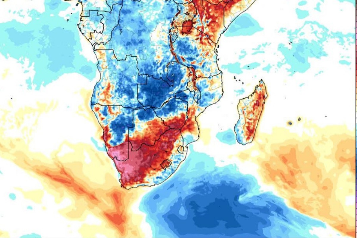 Meteo, Sudafrica rovente: +44,7°C a Vioolsdrif, è il valore più alto al mondo nel mese di novembre 2025