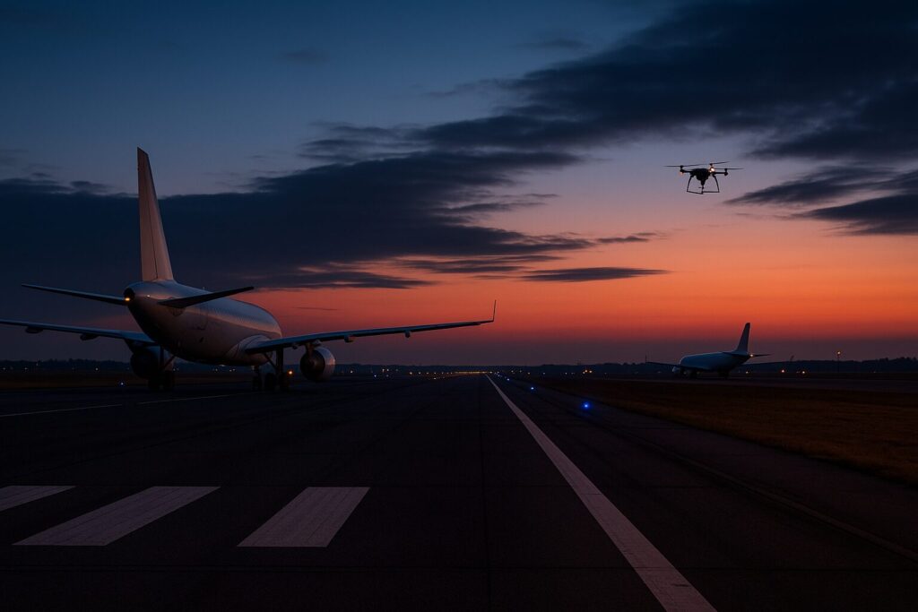 Droni aeroporto