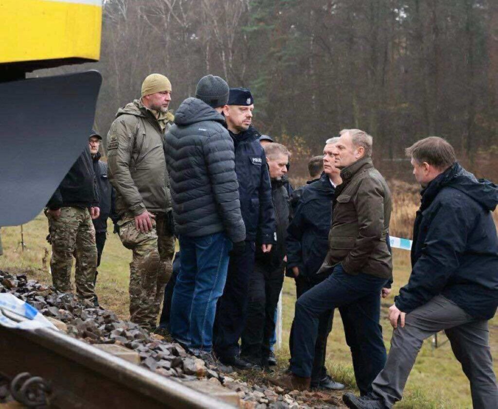Esplosione ferrovia Polonia