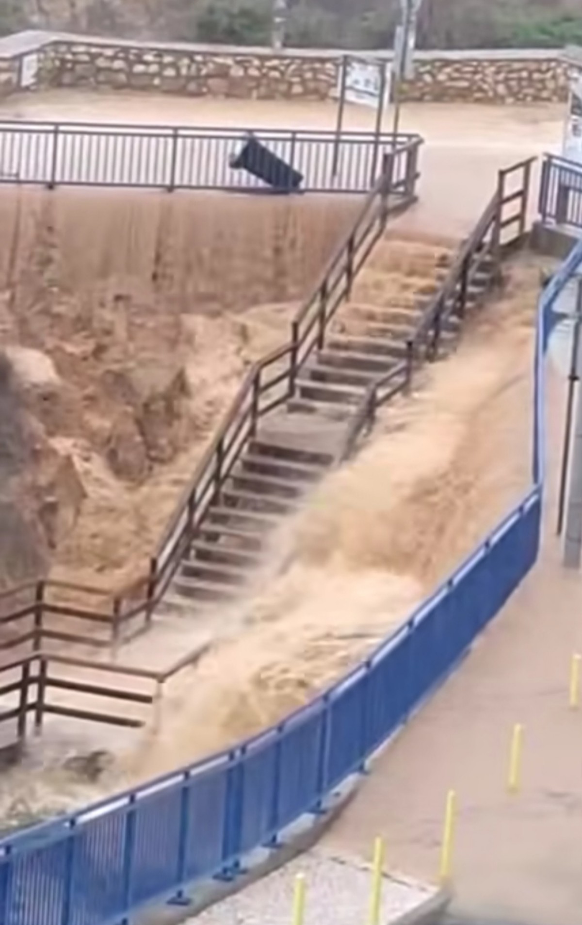 Flash flood Barlavento