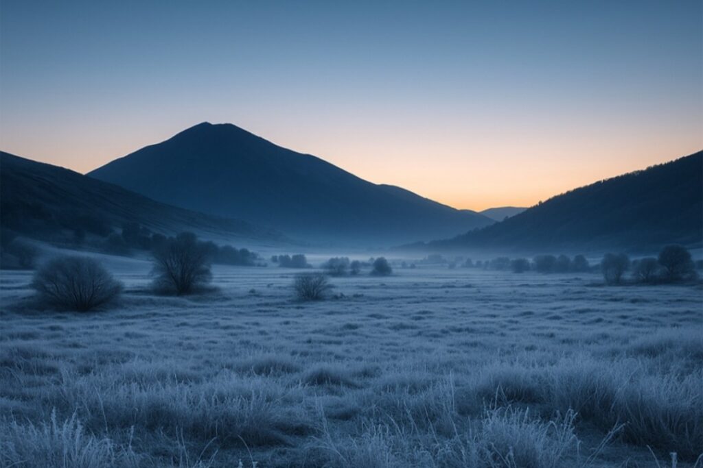 Gelo notturno Abruzzo