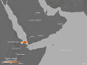 Hayli Gubbi vulcano etiopia