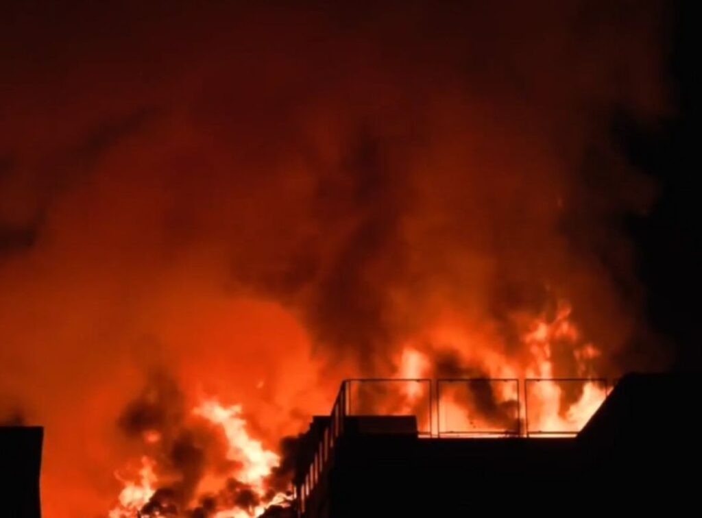 Incendio Catania