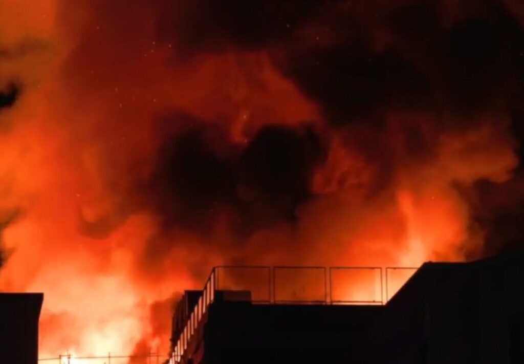 Incendio Catania