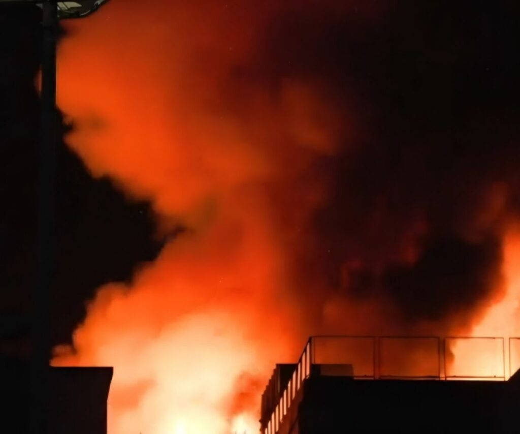 Incendio Catania