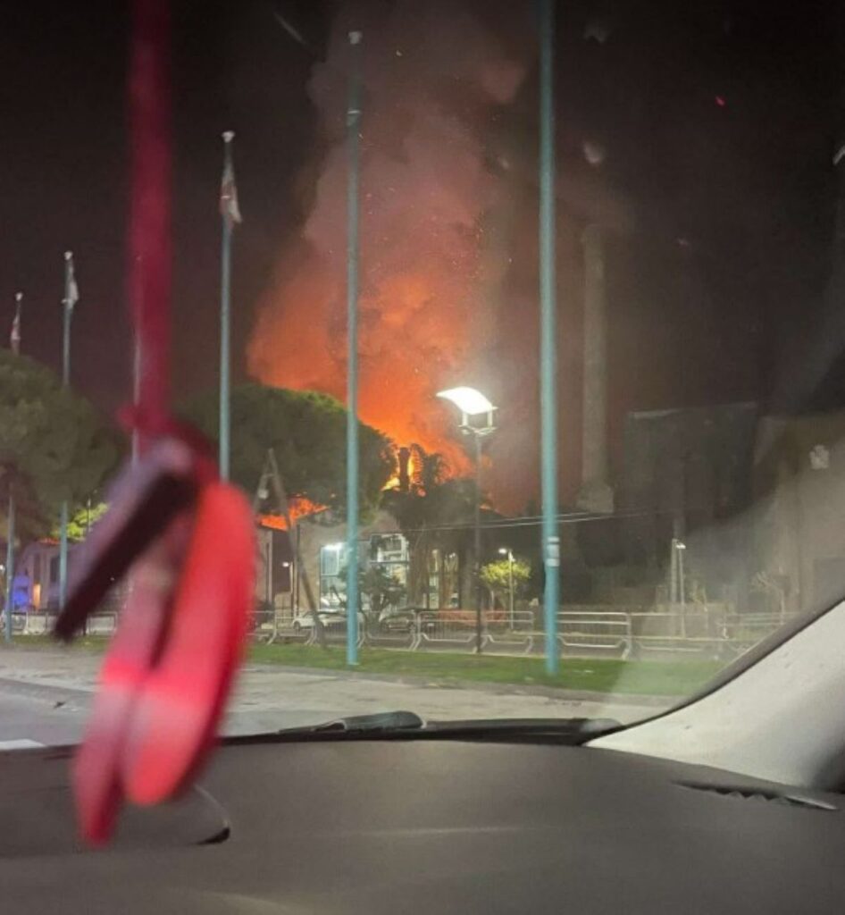 Incendio Catania