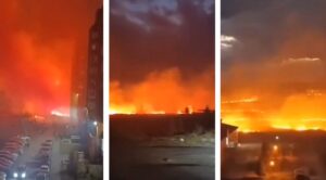 Incendio Russia