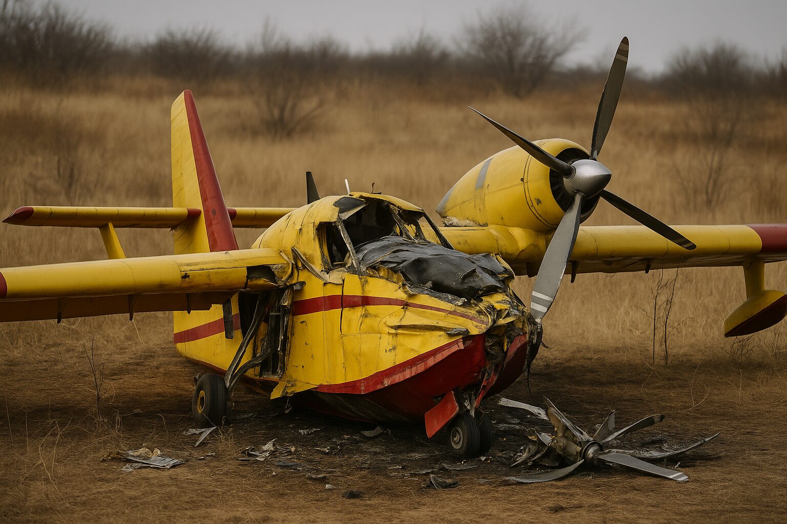 Aereo antincendio turco si schianta in Croazia: morto il pilota