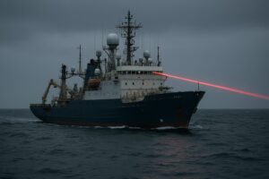 Laser nave spia russa
