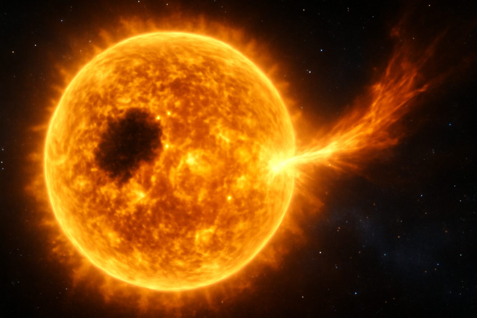 Il Sole sorprende: un misterioso cambiamento e una gigantesca macchia solare | FOTO