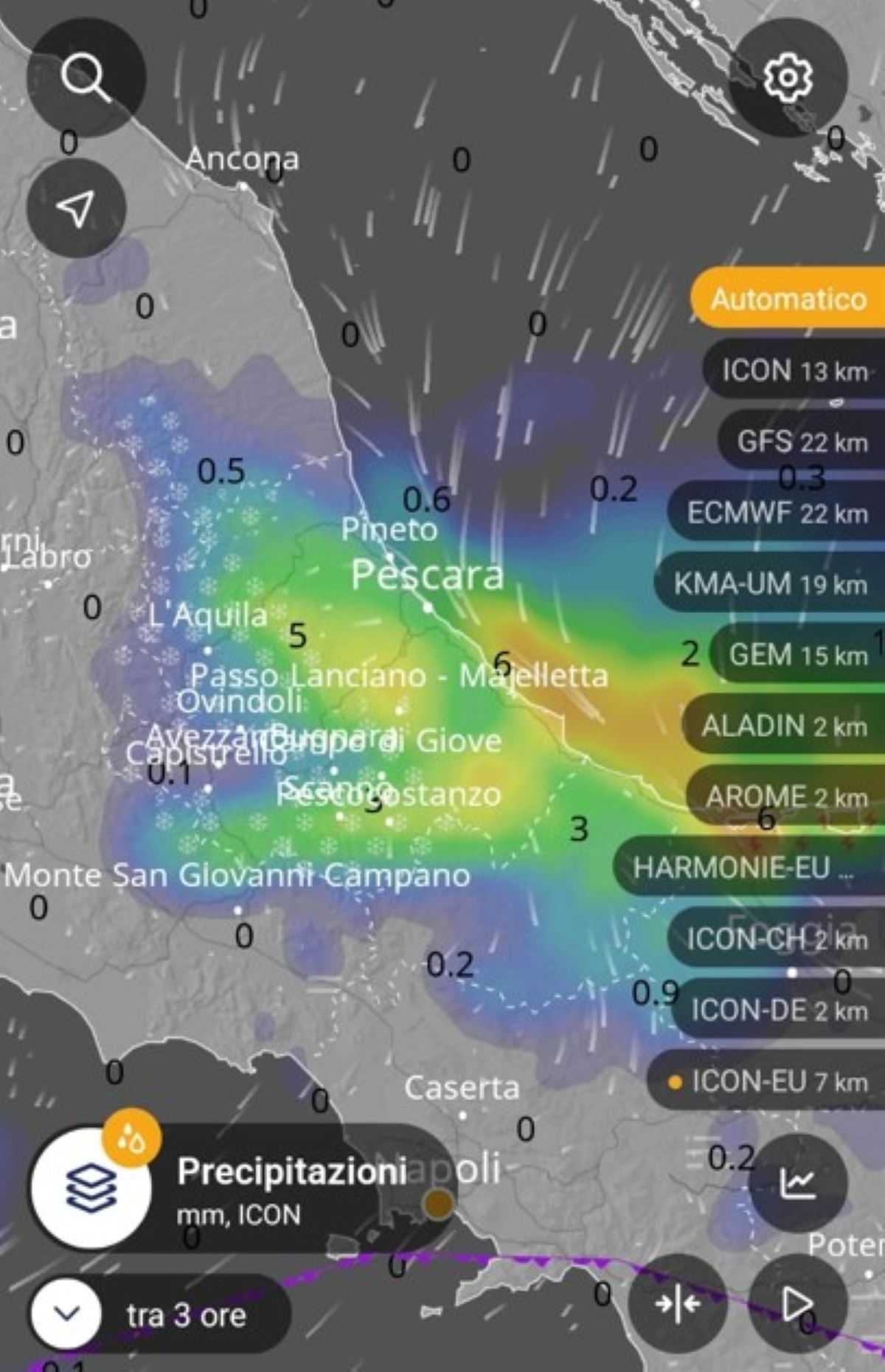 Maltempo Abruzzo