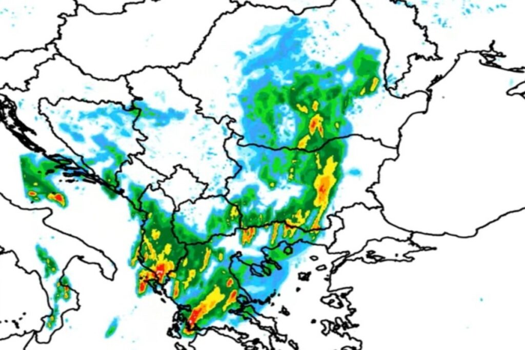 Maltempo Balcani 27 novembre