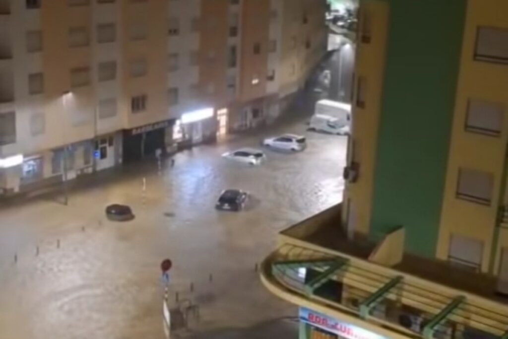 Meteo Portogallo allagamenti