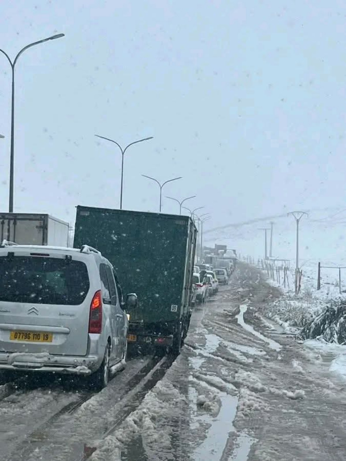 Neve Algeria disagi