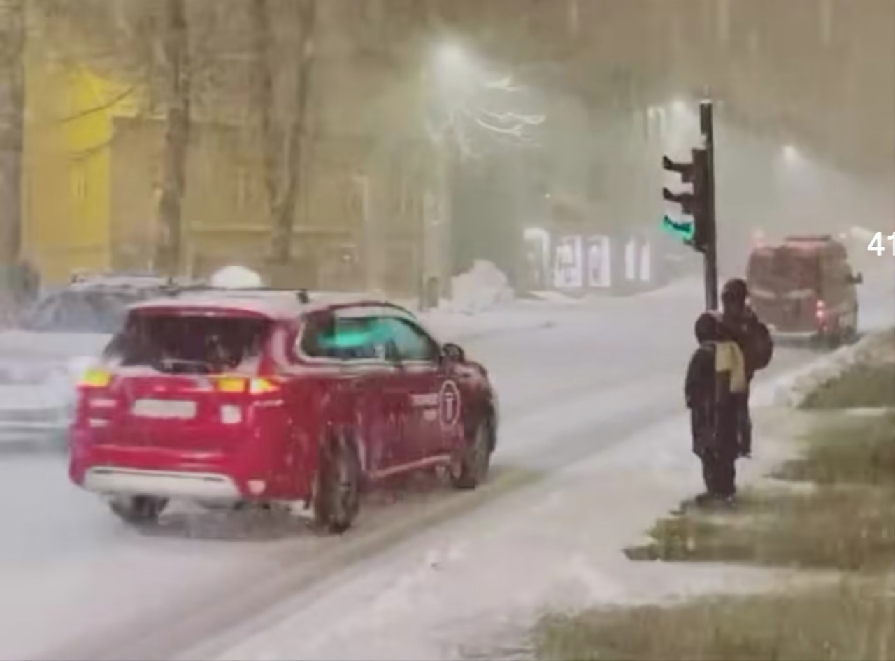 Neve Tromsø Norvegia 