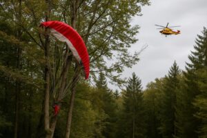 Parapendio incidente