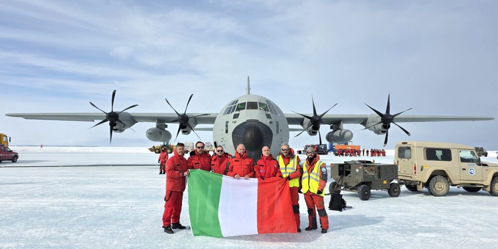 Primo volo 2025 C130 Antartide