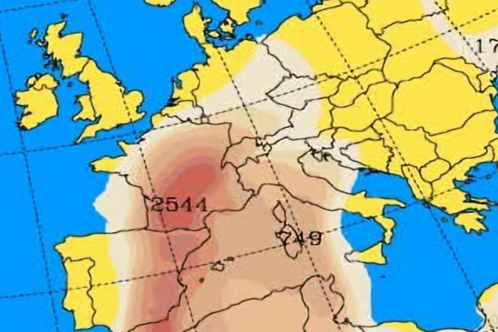 Sabbia Sahara Francia