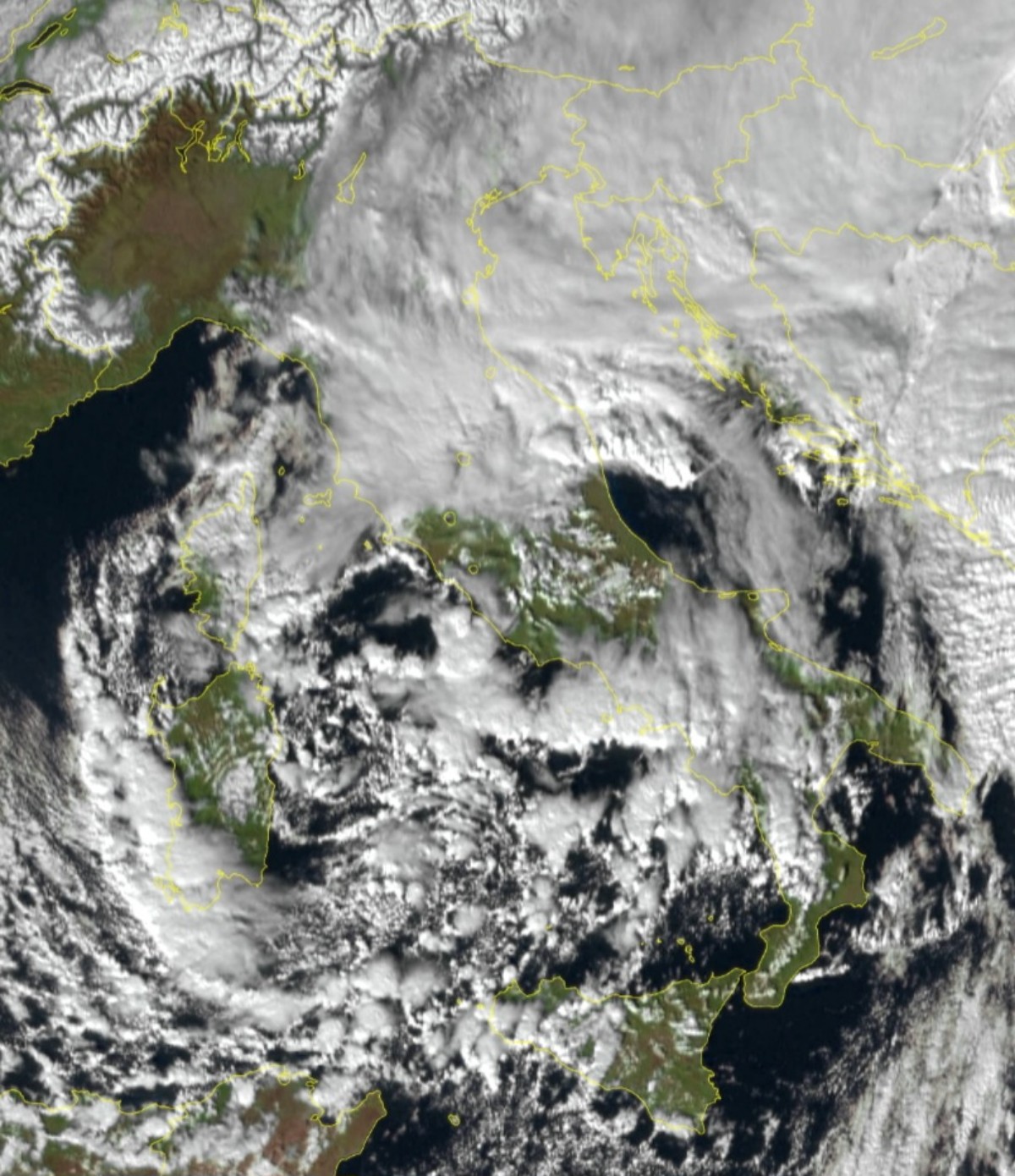Satellite Italia 22 novembre 