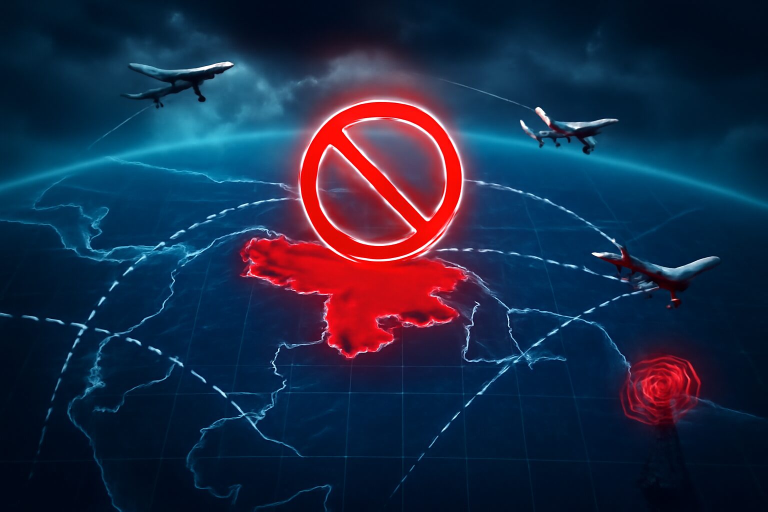 Il presidente della Colombia: “la chiusura dello spazio aereo del Venezuela è illegale”
