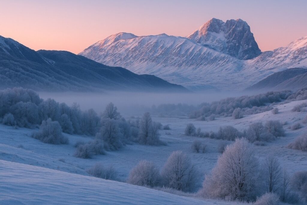 Temperature minime Abruzzo 4 novembre