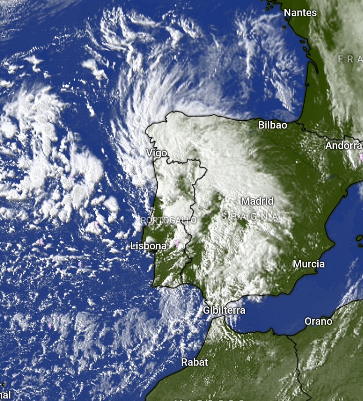 Tempesta Claudia Portogallo