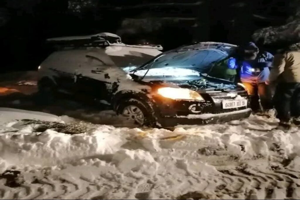 Tempesta di neve Algeria