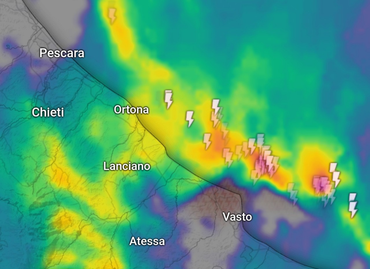 Temporali Abruzzo 