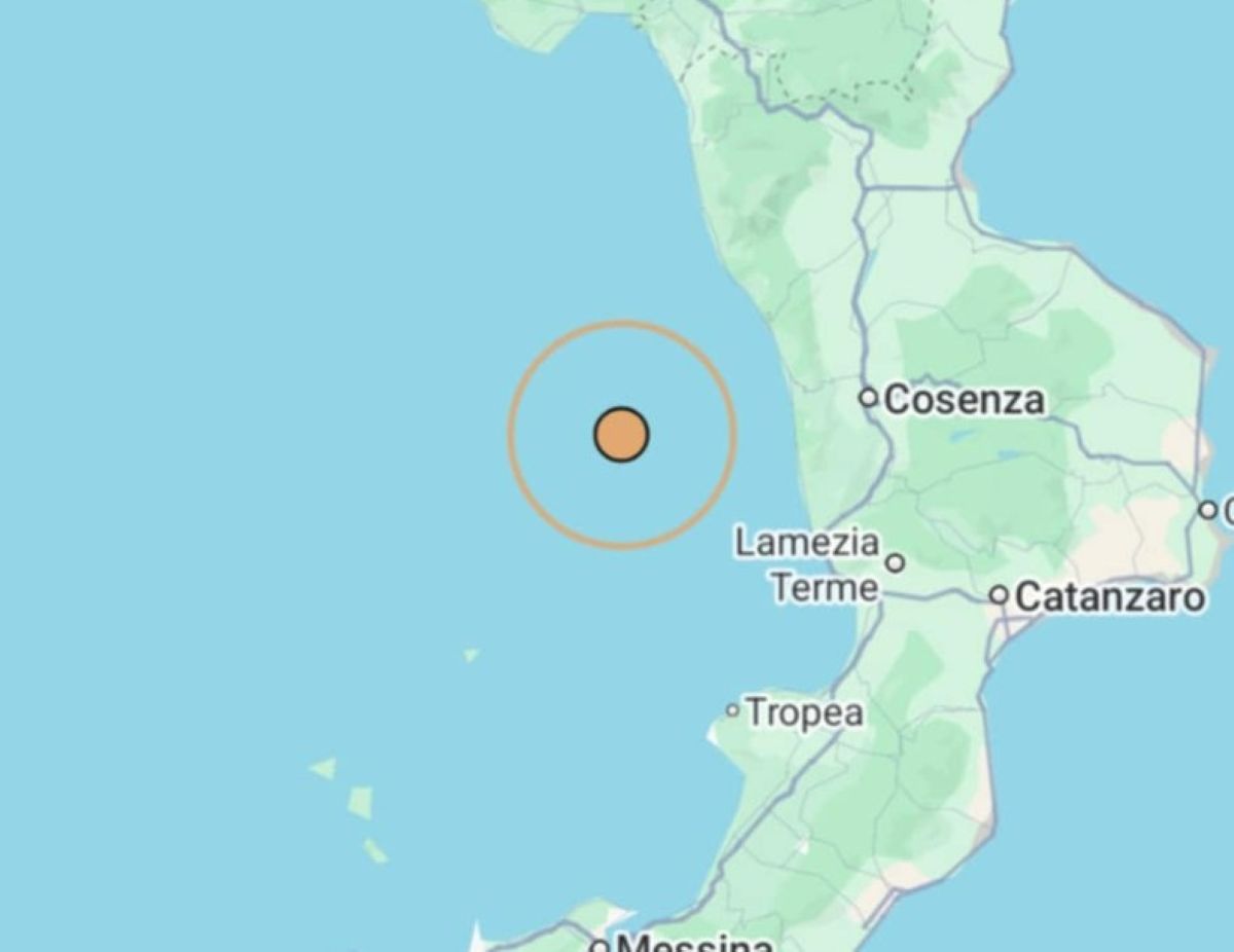 Terremoto nel Tirreno Meridionale: scossa registrata in mare | DATI e DETTAGLI