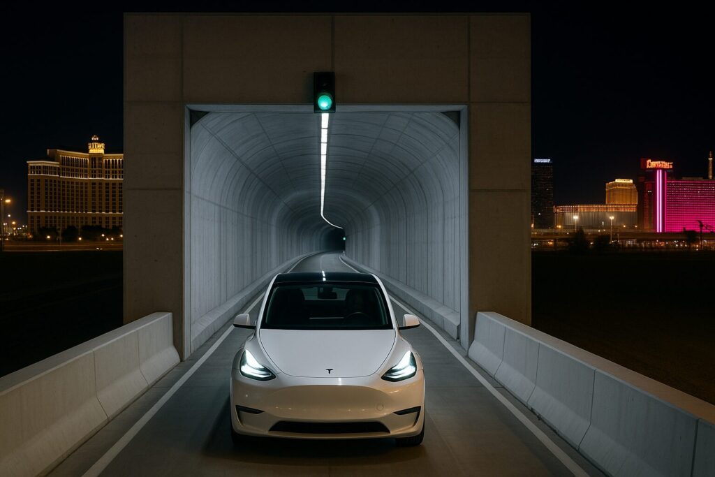 Tunnel Musk Las Vegas