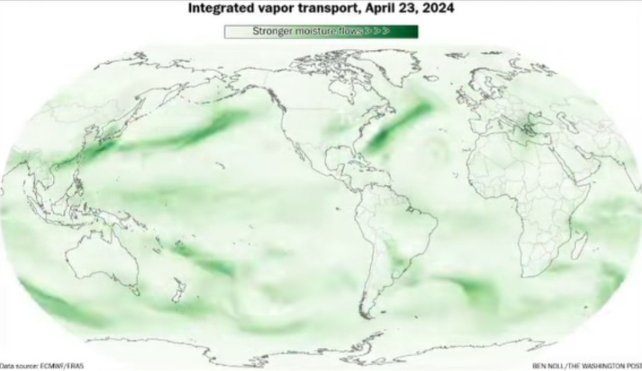 Vapore acqueo globale