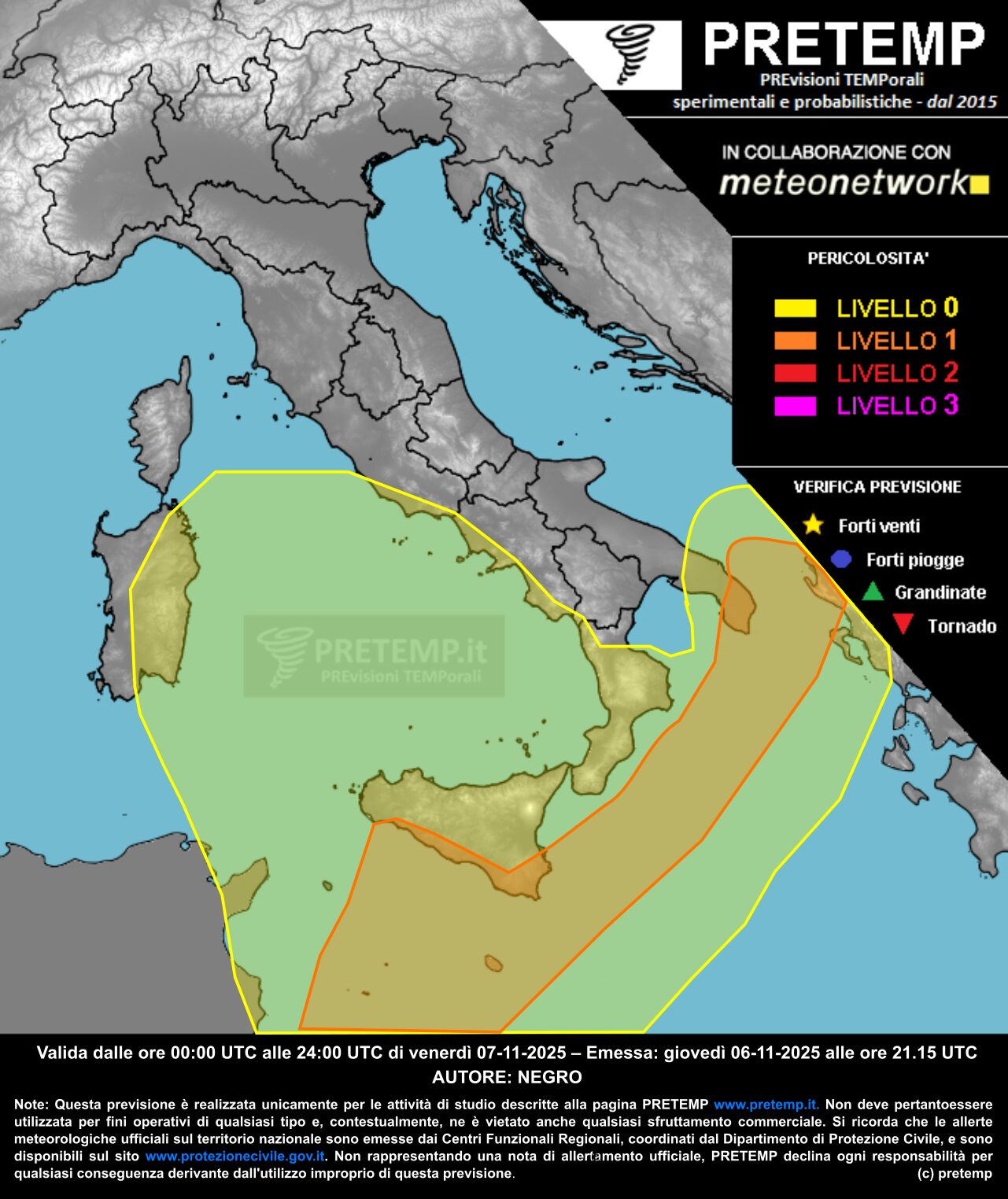 allerta meteo 7 8 novembre
