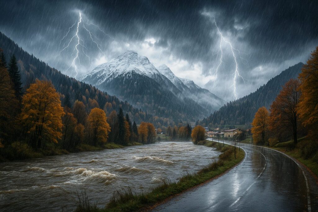 allerta meteo autunno alpi