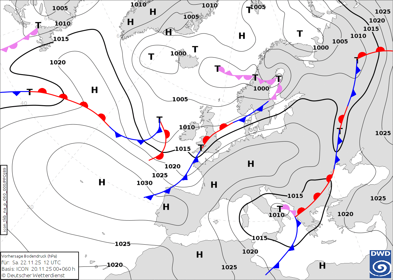 allerta meteo ciclone sabato 22 novembre