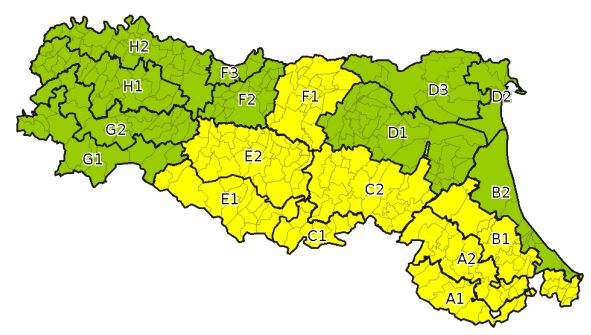 allerta meteo emilia-romagna